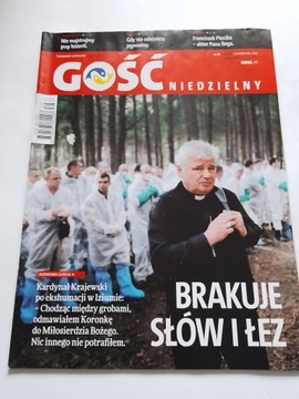 Gość Niedzielny nr 39 2 października 2022 Brakuje słów i łez 76 stron