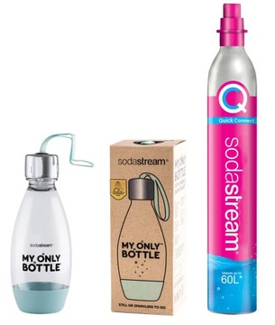 SodaStream cylinder CO2 425g + butelka MOB 0,5L mi