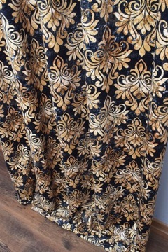 ШТОРЫ МЕТРОВЫМИ БАРХАТНЫМИ ПЛЮШЕВЫМИ ОРНАМЕНТАМИ ГЛАМУР 150