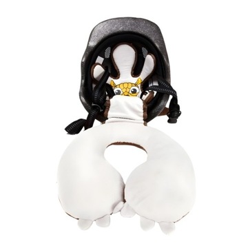 Дорожная подушка с круассановой вставкой, уменьшающая велосипедный шлем для детей