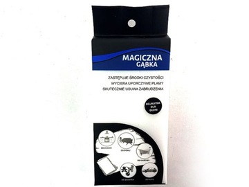 MAGICZNA GĄBKA USUWA BRUD DO CZYSZCZENIA PLAM