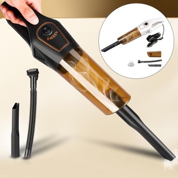 Ручной автомобильный пылесос, высокая мощность 120 Вт.