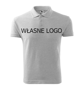 KOSZULKA POLO Z LOGO FIRMY REKLAMOWA NADRUK