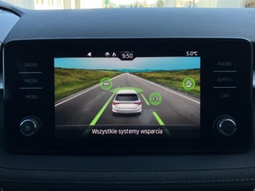 Skoda Fabia IV 1.0 TSI 110KM 2022 Skoda Fabia Style ! Tempomat ! Podgrzewane Fotele, zdjęcie 20