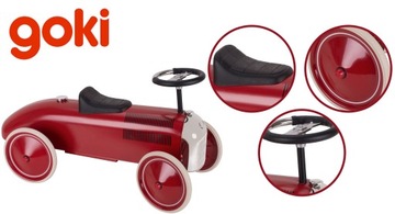 Металлический детский автомобиль-толкач Гоки гоночный автомобиль формула игрушечный автомобиль