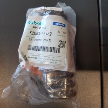 Sprężyna dyferencjału Kubota K2581-45522