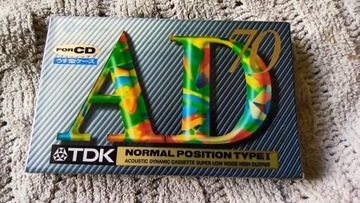 TDK AD 70 1994 NOWA Japońskie Wydanie 1szt