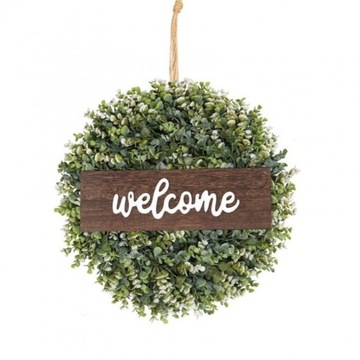 Girlanda Wieniec Ozdoba Na Drzwi Welcome 40cm