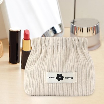 Дорожная сумка-органайзер для карточек из вельветовой эластичной ленты для волос