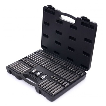 НАБОР СВЕРЛ IMBUS SPLINE TORX RIBE, 75 ЭЛЕМЕНТОВ, КОРПУС KD10954