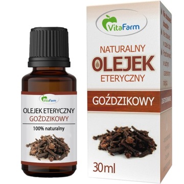GOŹDZIK Naturalny olejek eteryczny 30 ml VitaFarm