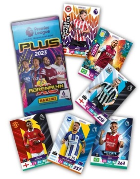 ФУТБОЛЬНЫЕ КАРТОЧКИ PANINI PREMIER LEAGUE PLUS 2023 5+1 БЕСПЛАТНО