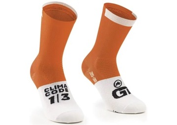 Skarpetki Assos GT Socks C2 Orange roz 43-46 W-wa Wesoła