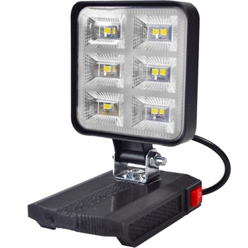 LAMPA DO DEDRA 18V SAS+ HALOGEN ROBOCZY LED NA AKUMULATOR