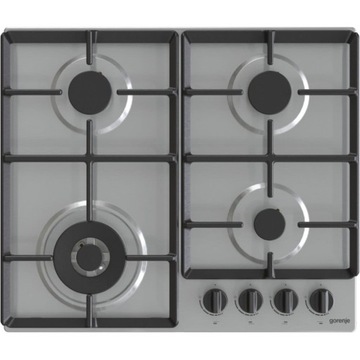 Płyta gazowa Gorenje GW641EBX Żeliwny ruszt 60 cm