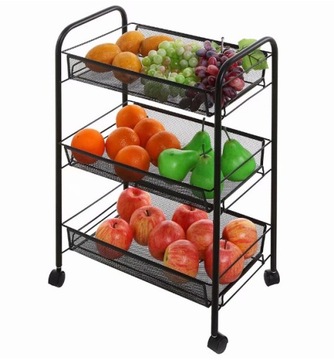 КУХОННАЯ ПОЛКА НА КОЛЕСАХ МОБИЛЬНАЯ КУХОННАЯ ТЕЛЕЖКА