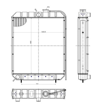 Chłodnica miedziana BIZON/BIZON REKORD