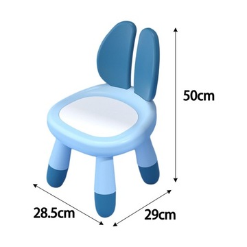 Детский стул, табурет, подставка для ног, маленький стул, устойчивый детский стул, мультяшный синий цвет