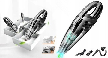 Надежный беспроводной автомобильный пылесос 120 Вт для домашнего бизнеса + подарки