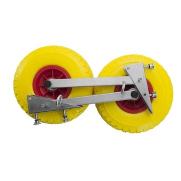 KT270Poly скользящие транцевые колеса для бескамерных надувных лодок