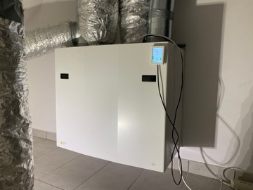 Роторный рекуператор ENSY 400 (470м3/ч) + Wifi панель