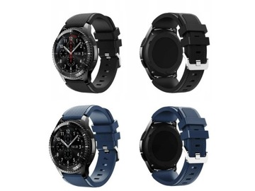 Zestaw 4x PASKI OPASKI AMAZFIT STRATOS 2/2S 3 HUAWEI GT WIELE KOLORÓW