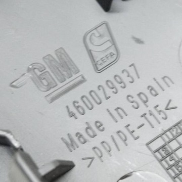 460029937 JINÉ DÍLY VNITŘNÍ 1.4 66 2019 OPEL CORSA E VAN