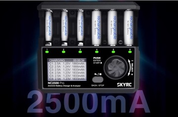 SkyRC NC2500 Pro Ładowarka AA/AAA NiMH/NiCD 2,5A