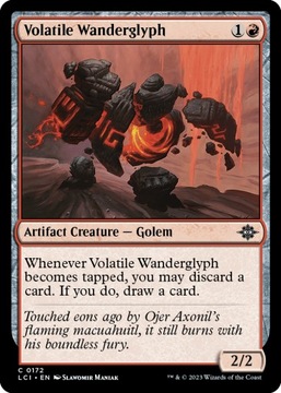 MTG 4x Volatile Wanderglyph