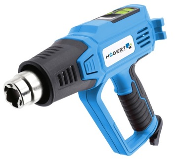 Opalarka 2000W, 2 biegowa z regulacją temperatury i LCD, Hoegert Technik