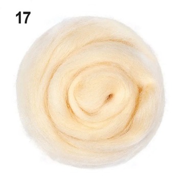 Non Finished Wool Felt Doll DIY Handmade Material