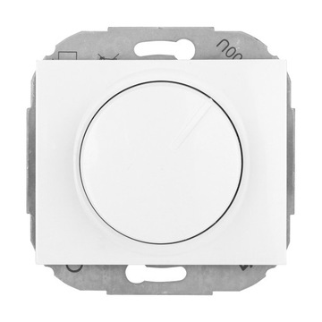 Ściemniacz obrotowy LED 230V Abex ONYX biały