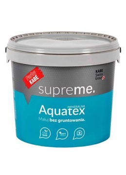 KABE AQUATEX БЕЛАЯ СИЛИКАТНАЯ ДЫХАЮЩАЯ КРАСКА ДЛЯ СТЕН И ПОТОЛКОВ 3Л