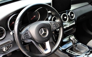 Mercedes Klasa C W205 Limuzyna 180 156KM 2014 Mercedes-Benz Klasa C 1.6i Navi Led Inteligent Light System Gwarancja 1, zdjęcie 10