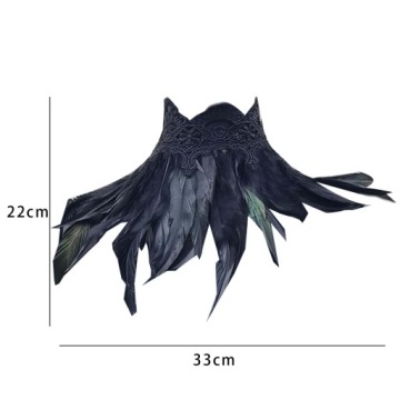 Пенопластовая накидка, шаль, женская накидка на шею, накидка на плечо с украшением в стиле панк