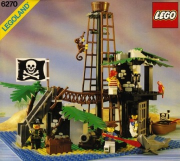 LEGO Pirates 6270 Forbidden Island + Інструкція