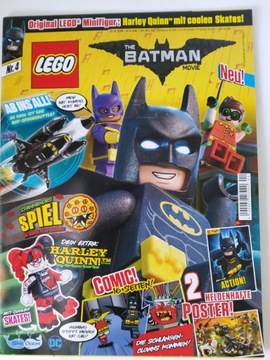 GAZETKA LEGO BATMAN WYDANIE NIEMIECKIE NR 4