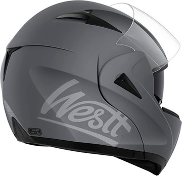 Westt Motorradhelm Herren Damen Integralhelm Klapphelm Flip-up Motorrad Jet