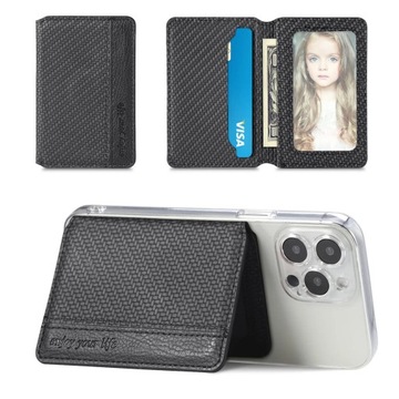 Phone Holder Wallet Case Card Slot Holder For