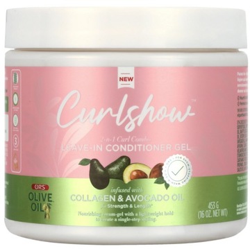 ORS Curl Show 2in1 Curl odżywka w żelu do loków włosów kręconych 453g