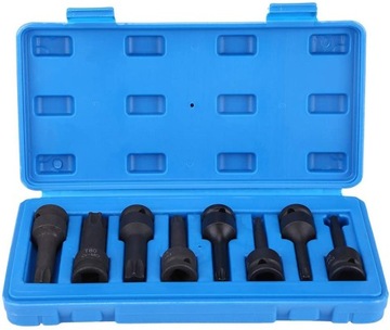 KLUCZE UDAROWE TRZPIENIOWE TORX T30-T80 1/2 CR-MO