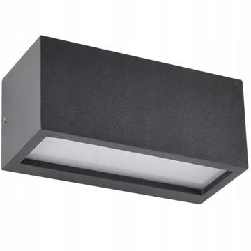 KINKIET ZEWNĘTRZNY LAMPA ŚCIENNA OPRAWA ALU E27