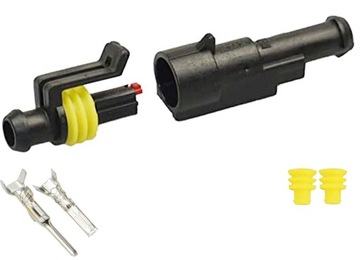 KOSTKA WTYK ZŁĄCZE HERMETYCZNE SUPERSEAL 1 PIN