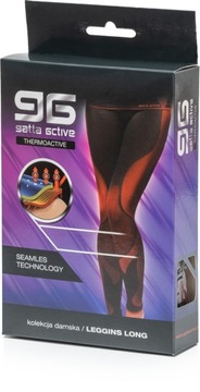 Legginsy termoaktywne damskie GATTA r. XL czarne