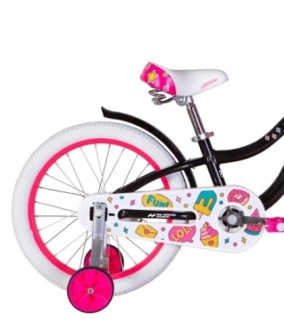 ДЕТСКИЙ ВЕЛОСИПЕД ДЛЯ ДЕВОЧКИ ВЕЛОСИПЕД 16 дюймов КРЕМ В ПОДАРОК