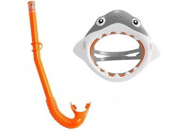 Маска акулы + комплект для подводного плавания с трубкой INTEX 559
