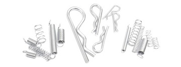 ПРУЖИННЫЕ ШПИЛЬКИ FALON, ГИБКИЕ ЗАЖИМЫ, 175 шт.