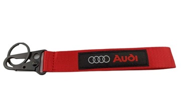 AUDI SMYCZ SMYCZKA DO KLUCZY BRELOK BRELOCZEK CZERWONA