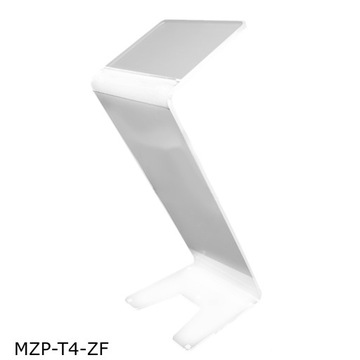 Mównica mobilna wodoodporna LEKKA MZP-T4-ZF z Plexi z folią szronioną