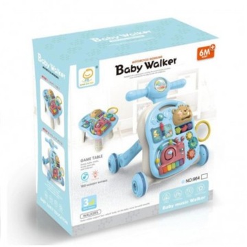 ИНТЕРАКТИВНАЯ ОБРАЗОВАТЕЛЬНАЯ ПАНЕЛЬ ДЛЯ МАЛЫШЕЙ WALKER PUSHER 3 В 1 ПИАНО